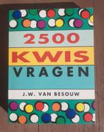 2500 Kwisvragen - Jan Willem van Besouw, Ophalen, Zo goed als nieuw, Jan Willem van Besouw, Overige wetenschappen