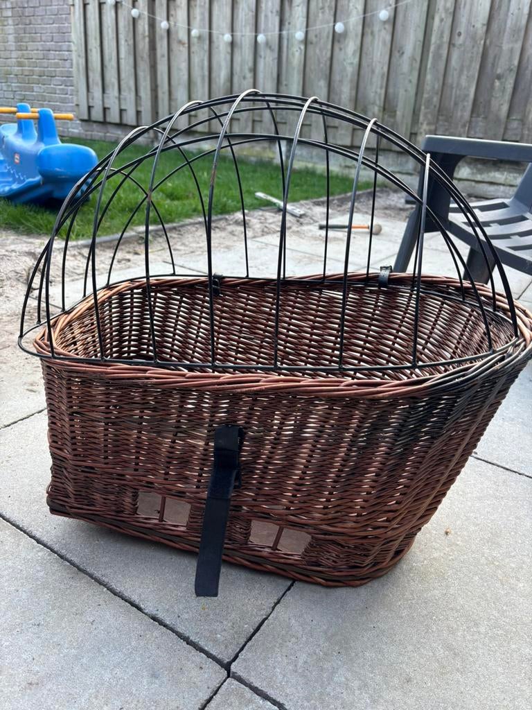 Hondenmand, Fietsen en Brommers, Fietsaccessoires | Fietsmanden, Ophalen, Zo goed als nieuw