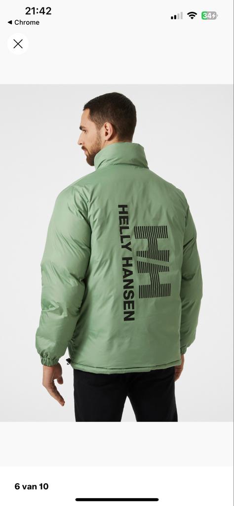 Helly Hansen Jas Groen Zwart - Nieuw met kaartje, Ophalen of Verzenden, Nieuw, Maat 48/50 (M), Groen