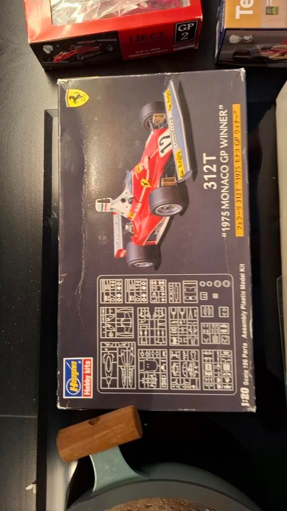 1/20 Ferrari Lotus Hasegawa Ebbro Fujimi  lees de advertenti, Hobby en Vrije tijd, Modelbouw | Auto's en Voertuigen, Ophalen of Verzenden