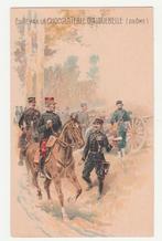 Reclame.  Militair.  Chocolaterie D'Aiguebelle., Verzenden, Voor 1920, Ongelopen, Overige thema's
