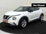 Nissan Juke 1.0 DIG-T N-Connecta Navigatie | Cruise & Climat, Auto's, Voorwielaandrijving, Stof, Euro 6, Wit