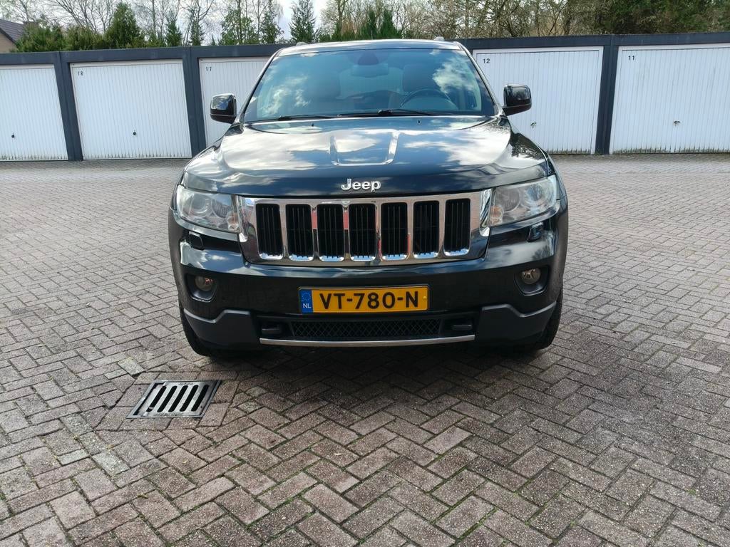 Deze week voor maar € 6500,- Jeep Grand Cherokee 3.0 CRD, Euro 5, Parkeersensor, Leder, Bruin
