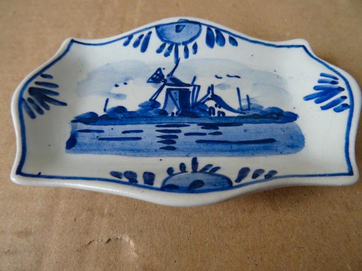 Delfts blauw schaaltje 10cm Delfts Holland schaaltje asbakje, Antiek en Kunst, Curiosa en Brocante, Ophalen of Verzenden