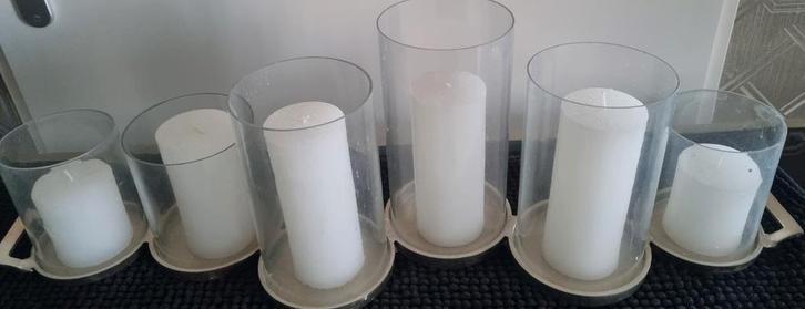 Riviera Maison Kaarsenhouder Set - Elegant & Sfeervol, Huis en Inrichting, Woonaccessoires | Kandelaars en Kaarsen, Gebruikt, Kandelaar