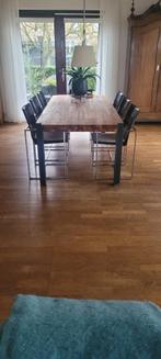 Linteloo eettafel lengte 225 cm, Ophalen, Design, 200 cm of meer, 50 tot 100 cm