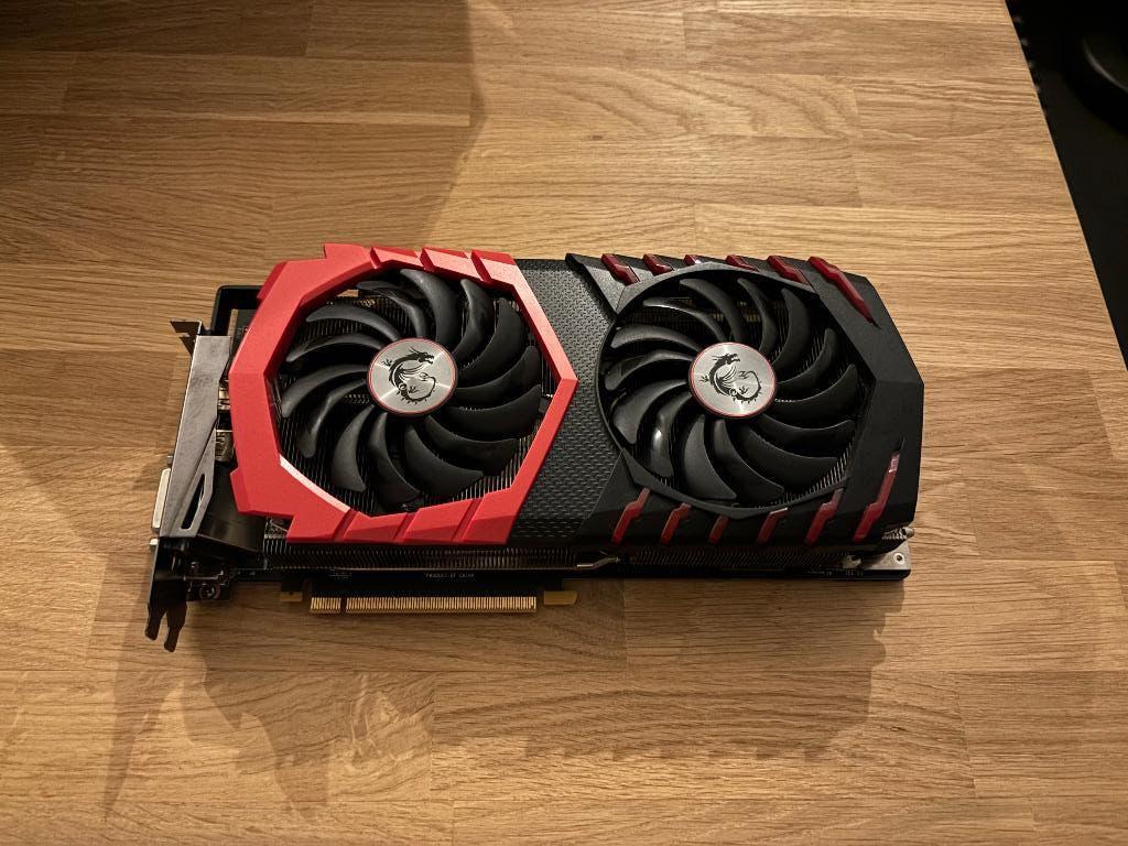 MSI GeForce GTX 1080 Ti Gaming X 11G, Computers en Software, Videokaarten, PCI-Express 3, Gebruikt, Ophalen of Verzenden, GDDR5