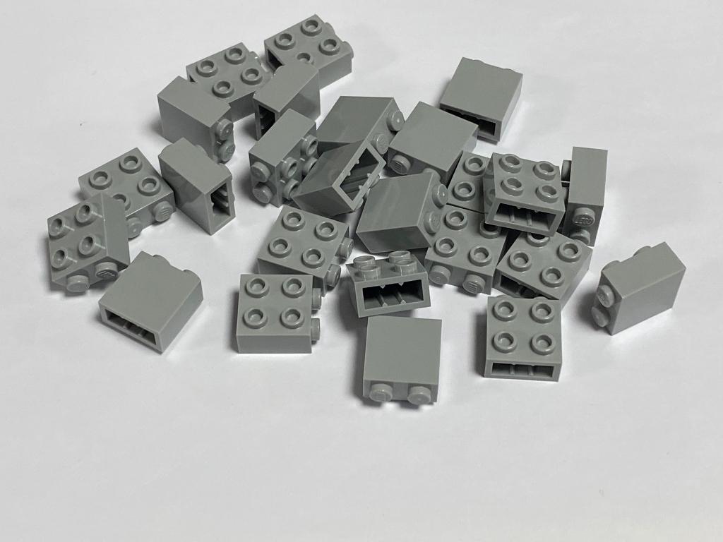 Partij 50x 1x2x1 Lego stenen met zij nopjes, diverse kleuren, Overige thema's, Lego, Nieuw, Ophalen of Verzenden