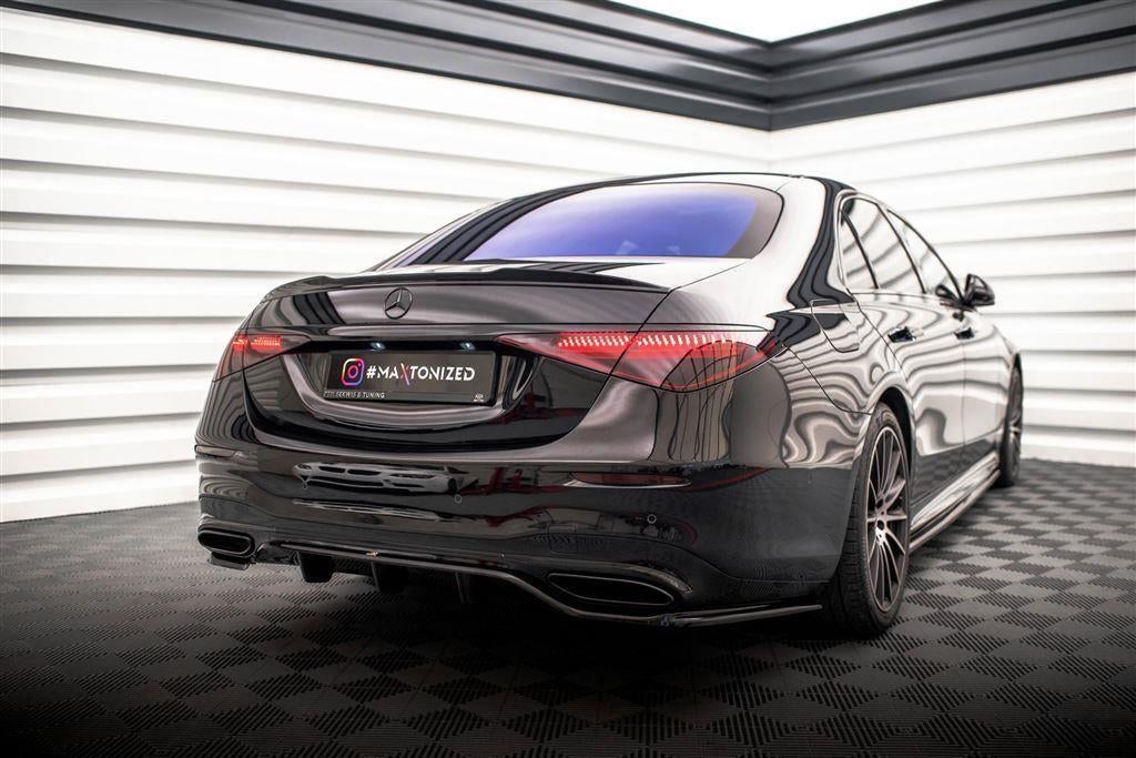 Maxton Achterklep Spoiler Extention Voor MB S Klasse AMG Lin, Auto diversen, Wieldoppen, A.parts@hotmail.nl, Trasmolenlaan 12 3447 GZ Woerden