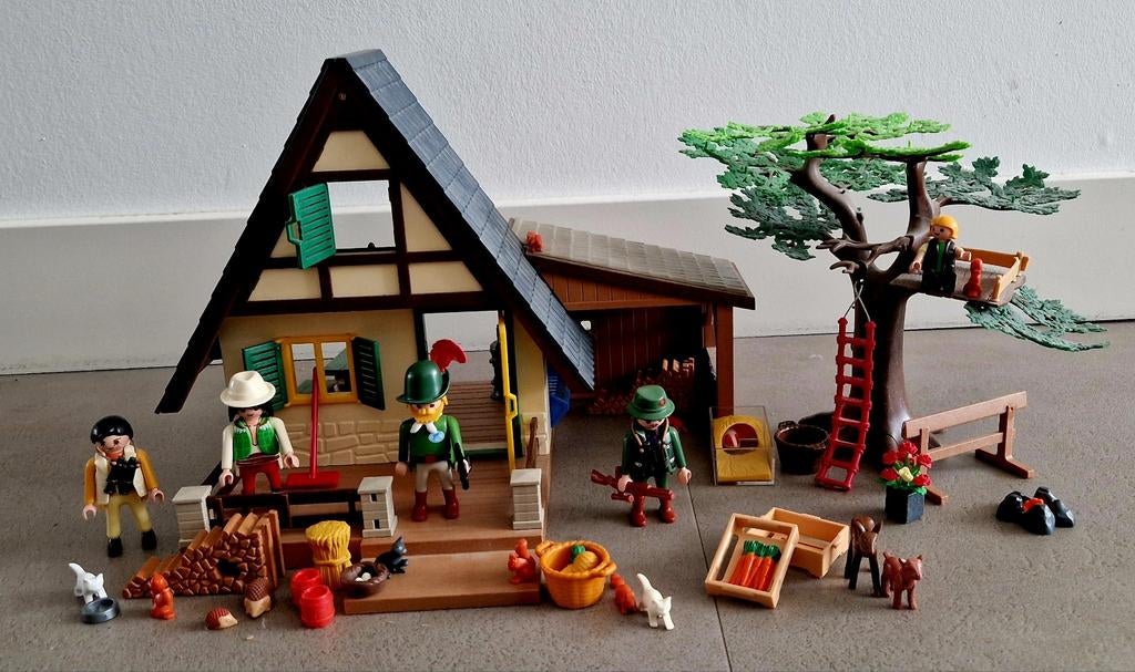 Playmobil Boswachter Set Compleet, Ophalen, Zo goed als nieuw, Complete set