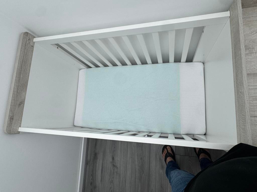 Combi Ledikant - Commode Futura, Ophalen, 50 tot 70 cm, Nieuw, 100 cm of meer