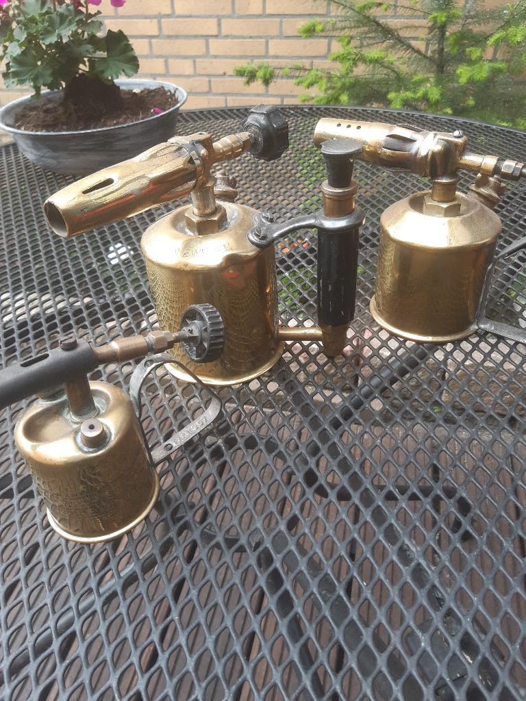 3 Benzoline branders van Siefert, Antiek en Kunst, Ophalen