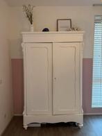 Landelijke Antieke Kast - Wit, Antiek en Kunst, Antiek | Meubels | Kasten, Ophalen