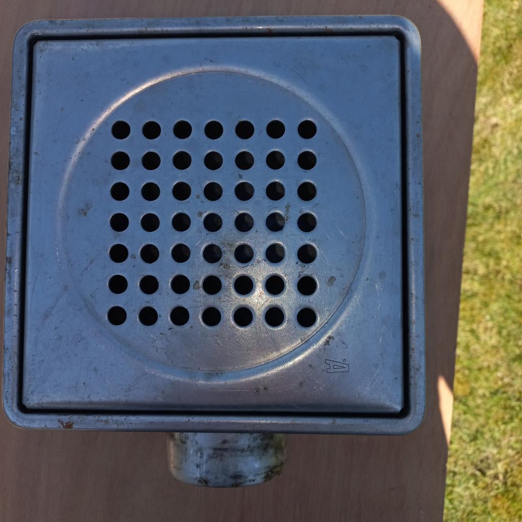 RVS putrooster/afvoerputje, Afvoer, Gebruikt, Ophalen of Verzenden, Rvs