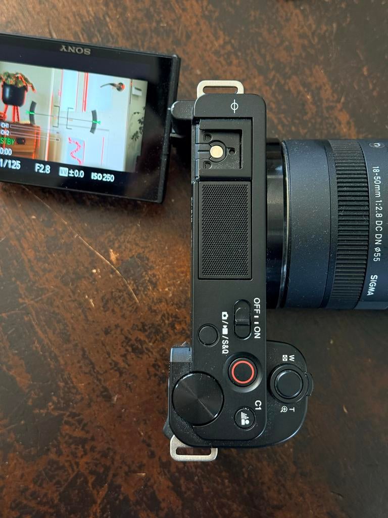 Sony ZV-E10 camera (body), Gebruikt, Spiegelreflex, Ophalen of Verzenden, Sony