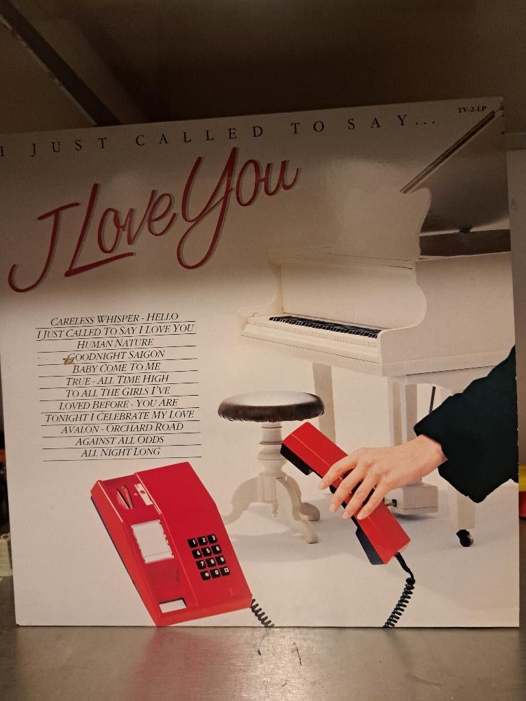 I just called to say i love you (Z244-131) 2 lp's, Ophalen of Verzenden, Zo goed als nieuw, 12 inch, Pop