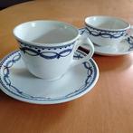 Royal Boch kop en schotel Anneaux, Ophalen of Verzenden