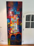 Ton Schulten Stijl Olieverf Schilderij, Antiek en Kunst, Ophalen