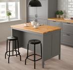 Keuken eiland, Huis en Inrichting, Keuken | Complete keukens, Ophalen, Gebruikt, Hout, Overige typen