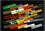 reklamebanden 25 st  streepmodel, Ophalen of Verzenden, Gebruikt, Sigarenbandjes