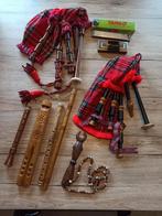 Lot van 9 oude blaasinstrumenten, Ophalen of Verzenden, Gebruikt, Overige soorten