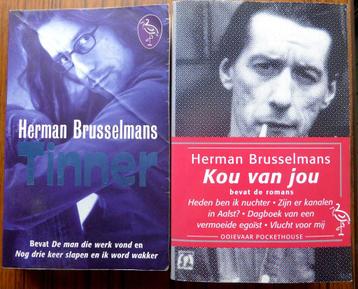 Herman Brusselmans - verzameld werk - 6 romans in 2 boeken beschikbaar voor biedingen