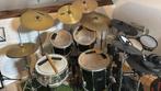 Gebruikte Pearl export drumstel met Paiste bekkens en extras, Muziek en Instrumenten, Ophalen, Gebruikt, Pearl