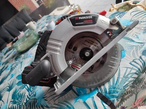 Parkside Accu-cirkelzaag 20 V (Defect), Doe-het-zelf en Verbouw, Gereedschap | Zaagmachines, Gebruikt, Cirkelzaag, Minder dan 600 watt