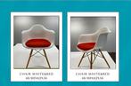 Vibrant Modern Chair - White & Red Accent  4 Pieces, Ophalen of Verzenden, Zo goed als nieuw, Wit, Eén