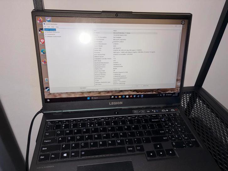 Lenovo Legion 5 Gaming Laptop - Topconditie!, Computers en Software, Windows Laptops, Zo goed als nieuw, 15 inch, SSD, 3 tot 4 Ghz