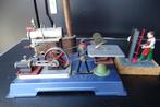 Wilesco stoommachine D101 met poppetje M75, Ophalen