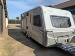 Caravan Eriba Nova 545 2011 nieuwe Truma mover & Truma airco, Caravans en Kamperen, Omvormbare zithoek, Rondzit, Schokbreker, Particulier