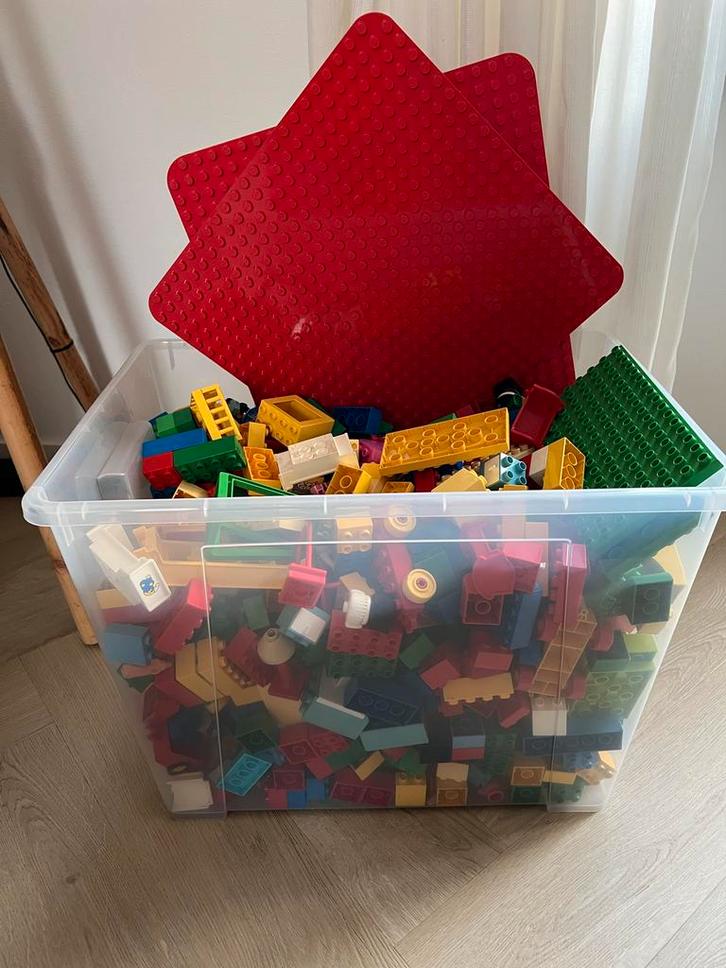 Grote partij Lego Duplo, Kinderen en Baby's, Speelgoed | Duplo en Lego, Gebruikt, Duplo, Losse stenen, Ophalen of Verzenden