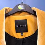 Nikkie blazer mosterdgeel/ goud fluweel maat XXS-164 50076, ., Geel, Nikkie, Ophalen of Verzenden