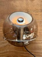 Vintage Retro Wandlamp, Space Age Bollamp Glas Warm Licht, Huis en Inrichting, Ophalen of Verzenden, Zo goed als nieuw, Glas, Retro Space Age RAAK Vintage