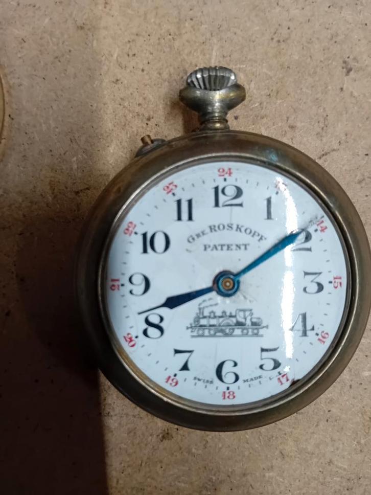 Oude NS Zakhorloge 20ste eeuw, Antiek en Kunst, Antiek | Klokken, Ophalen of Verzenden