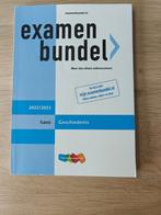 Examenbundel - havo Geschiedenis 2022/2023, Geschiedenis, HAVO, Ophalen of Verzenden, Zo goed als nieuw