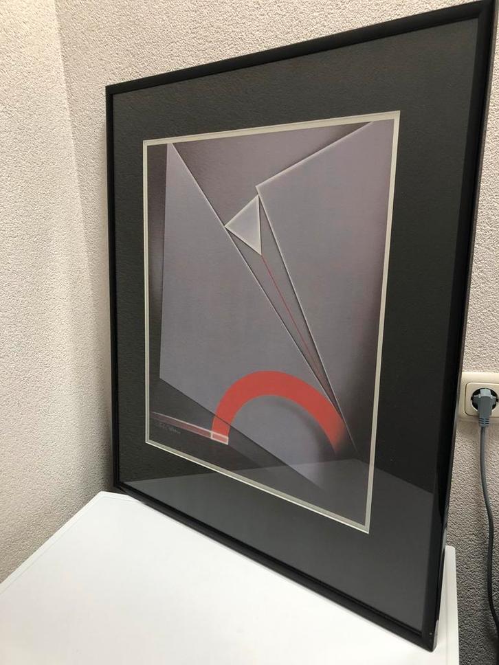 Henk Wiersma Abstract Schilderij, Antiek en Kunst, Kunst | Schilderijen | Abstract, Ophalen of Verzenden