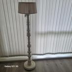 Mooie Vloerlamp met Riviera Maison Kap onbeschadigd, Huis en Inrichting, Lampen | Vloerlampen, Ophalen of Verzenden, Zo goed als nieuw