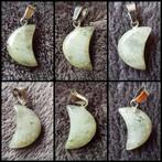 Labradoriet maan ketting hanger, Ophalen of Verzenden, Zo goed als nieuw