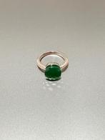 Green Agate Solitaire Ring, Nieuw, Ophalen of Verzenden, Dame, Groen