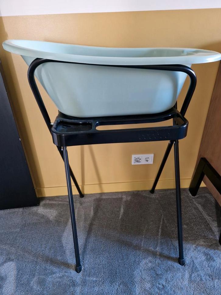 Babybadje met Standaard, Kinderen en Baby's, Badjes en Verzorging, Gebruikt, Badje, Overige merken, Standaard, Ophalen of Verzenden