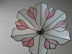 Tiffany hanglamp - glas in lood, Ophalen of Verzenden, Gebruikt, Glas, Minder dan 50 cm
