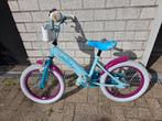 Elsa Frozen kinderfiets 16 inch met zijwieltjes, Fietsen en Brommers, Fietsen | Kinderfietsjes, Ophalen, Zo goed als nieuw, 16 tot 20 inch