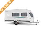 Dethleffs C'Joy 480 QLK, Bedrijf, Treinzit, Dwars-stapelbed, Dethleffs