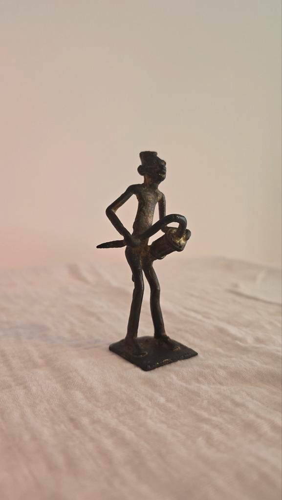 Authentiek Ashanti Goudgewicht - Ghana, Antiek en Kunst, Kunst | Beelden en Houtsnijwerken, Ophalen of Verzenden