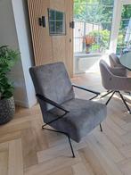 Fauteuil stoel velvet, Huis en Inrichting, Fauteuils, Ophalen, Zo goed als nieuw
