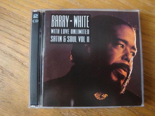 Barry White & Love Unlimited - Satin & Soul Volume II (2cds), Cd's en Dvd's, Cd's | R&B en Soul, Zo goed als nieuw, 1980 tot 2000