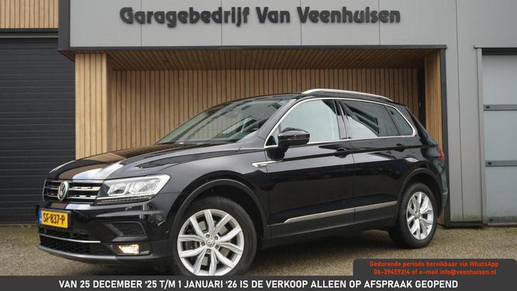 Volkswagen Tiguan 2.0 TSI 180pk DSG 4Motion Highline Pano.Da, Auto's, Volkswagen, Te koop, Tiguan, 4x4, ABS, Achteruitrijcamera