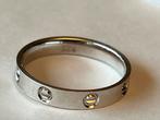 Zilveren leuke ring naar Cartier, Sieraden, Tassen en Uiterlijk, Ringen, 20 of groter, Verzenden, Zo goed als nieuw, Dame
